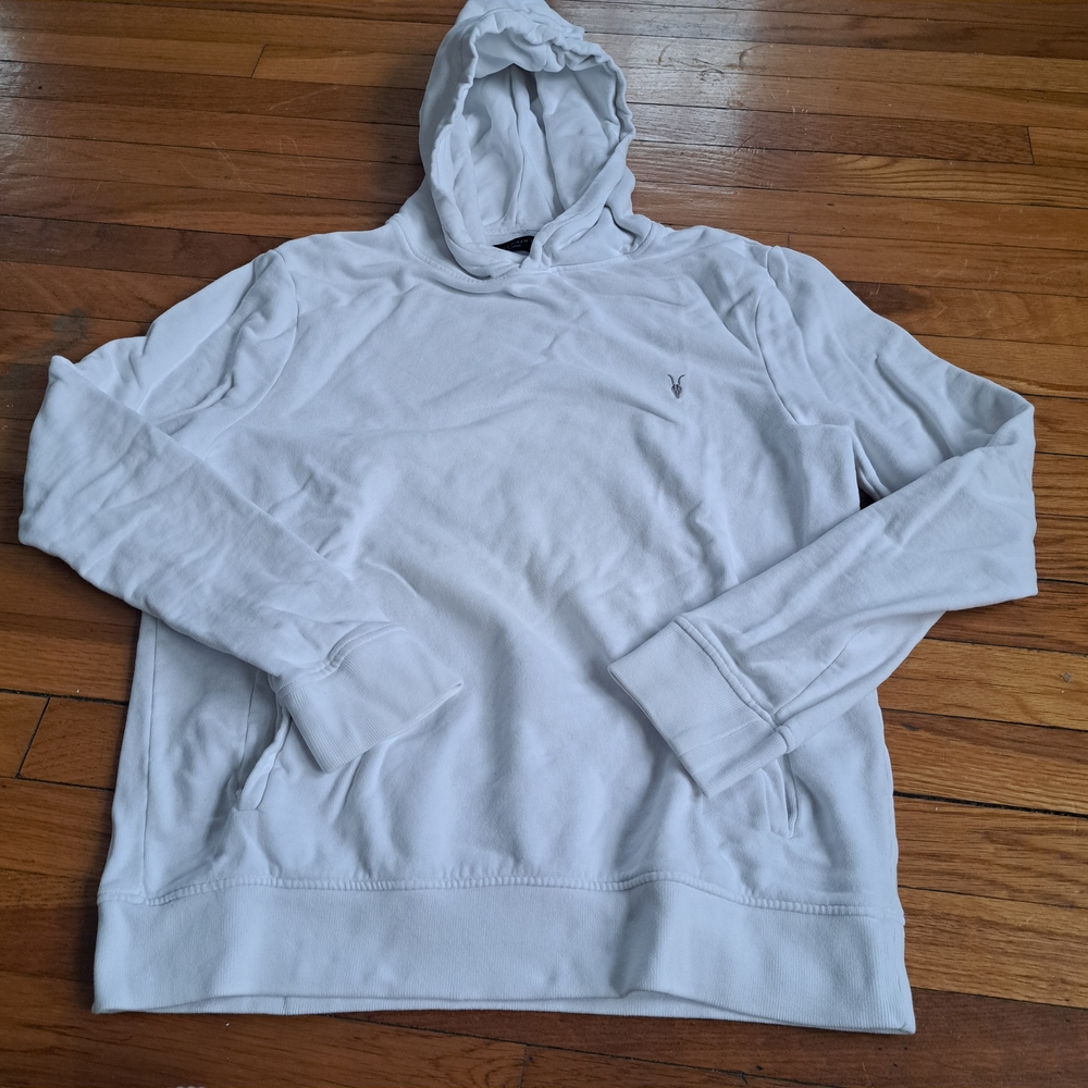Men's White Hoodie